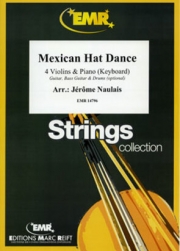メキシカン・ハット・ダンス (ヴァイオリン四重奏+ピアノ)【Mexican Hat Dance】