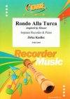 トルコ行進曲（モーツァルト） (ソプラノリコーダー+ピアノ)【Rondo Alla Turca】