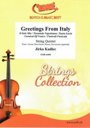 イタリア民謡メドレー (弦楽五重奏)【Greetings From Italy】
