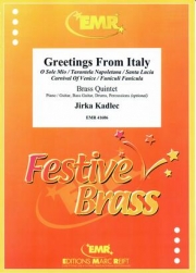 イタリア民謡メドレー (金管五重奏)【Greetings From Italy】