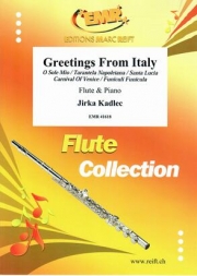 イタリア民謡メドレー (フルート+ピアノ)【Greetings From Italy】