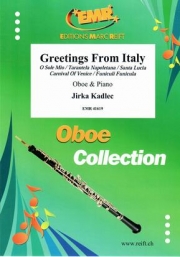 イタリア民謡メドレー (オーボエ+ピアノ)【Greetings From Italy】