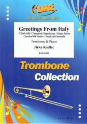 イタリア民謡メドレー (トロンボーン+ピアノ)【Greetings From Italy】