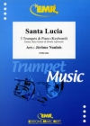 サンタ・ルチア (トランペット三重奏+ピアノ)【Santa Lucia】