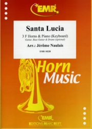 サンタ・ルチア (ホルン三重奏+ピアノ)【Santa Lucia】
