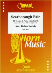 スカボロー・フェア (ホルン四重奏+ピアノ)【Scarborough Fair】