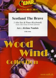 勇敢なるスコットランド (アルトサックス三重奏+ピアノ)【Scotland The Brave】