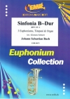 シンフォニア・変ロ長調（バッハ） (ユーフォニアム三重奏+オルガン)【Sinfonia Bb-Dur】