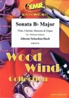 ソナタ・変ロ長調（バッハ） (木管三重奏+オルガン)【Sonata Bb Major】