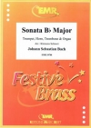 ソナタ・変ロ長調（バッハ） (金管三重奏+オルガン)【Sonata Bb Major】