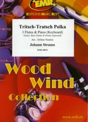トリッチ・トラッチ・ポルカ（ヨハン・シュトラウス2世） (フルート三重奏+ピアノ)【Tritsch-Tratsch Polka】
