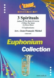 3つの聖歌集 (ユーフォニアム四重奏)【3 Spirituals】