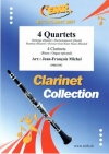 4つの四重奏曲集 (クラリネット四重奏)【4 Quartets】