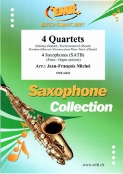4つの四重奏曲集 (サックス四重奏)【4 Quartets】