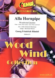 アラ・ホーンパイプ「水上の音楽」より (ヘンデル) (木管五重奏)【Alla Hornpipe】