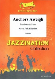 錨を上げて（チャールス・ツィンマーマン） (トロンボーン+ピアノ)【Anchors Aweigh】