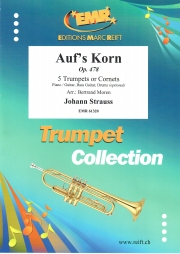 狙いをつけろ（ヨハン・シュトラウス2世） (トランペット五重奏)【Auf's Korn Op. 478】