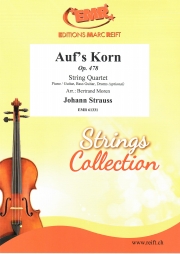 狙いをつけろ（ヨハン・シュトラウス2世） (弦楽四重奏)【Auf's Korn Op. 478】