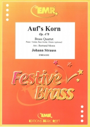 狙いをつけろ（ヨハン・シュトラウス2世） (金管四重奏)【Auf's Korn Op. 478】