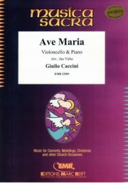アヴェ マリア（ジュリオ・カッチーニ）（チェロ+ピアノ）【Ave Maria】