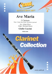 アヴェ マリア（ジュリオ・カッチーニ）（クラリネット五重奏）【Ave Maria】