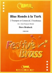 トルコ風ブルー・ロンド（デイヴ・ブルーベック）（金管四重奏）【Blue Rondo à la Turk】
