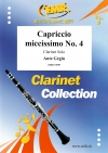 Capriccio miccissimo No. 4（アンテ・グルギン） (クラリネット)