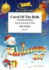 キャロル・オブ・ザ・ベル（ソプラノリコーダー+ピアノ）【Carol of the Bells】