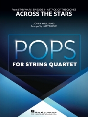 アクロス・ザ・スターズ「スター・ウォーズ・エピソード2」より（ジョン・ウィリアムズ）（弦楽四重奏）【Across The Stars for String Quartet】