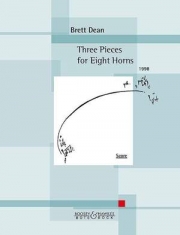 8本のホルンのための3つの小品（ブレット・ディーン）（ホルン八重奏）【Three Pieces for Eight Horns】