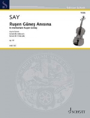Rusen Gunes Anisina Op. 92（ファジル・サイ）（ヴィオラ）