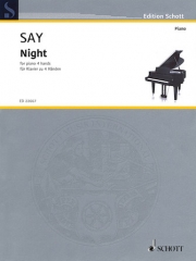 ナイト・Op.68（ファジル・サイ）（ピアノ二重奏）【Night, Op. 68】