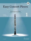 やさしい演奏会用小品・Vol.1（クラリネット+ピアノ）【Easy Concert Pieces, Vol. 1】