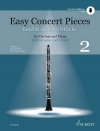 やさしい演奏会用小品・Vol.2（クラリネット+ピアノ）【Easy Concert Pieces, Vol. 2】