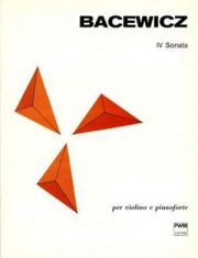 ヴァイオリン・ソナタ・No.4（グラジナ・バツェヴィチ）（ヴァイオリン+ピアノ）【Violin Sonata No. 4】