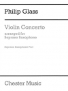 ヴァイオリン協奏曲（フィリップ・グラス）（ソプラノサックス）【Violin Concerto】