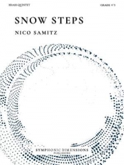 スノー・ステップ（ニコ・サミッツ）（金管五重奏）【Snow Steps】