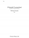 貪欲なソネット（マイケル・ナイマン）（弦楽四重奏+ピアノ）【I Sonetti Lussuriosi】