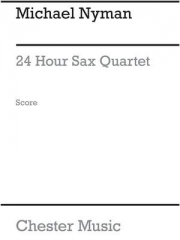 24時間（マイケル・ナイマン） (サックス四重奏)【24 Hour Sax Quartet】
