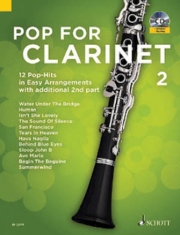 クラリネットのためのポップ曲集・Book.2（クラリネット）【Pop for Trumpet Book 2】