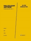 とにかくハレルヤ（アルヴィン・シングルトン）（弦楽四重奏）【Hallelujah Anyhow】
