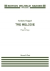 3つのメロディー（アナス・コッペル） (フルート+ハープ)【Tre Melodie】