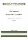 ウッドランド・ファンファーレ（オウティ・タルキアイネン） (ミックス二重奏+ピアノ)【Woodland Fanfares】