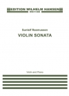 ヴァイオリン・ソナタ（スンレイフ・ラスムッセン）（ヴァイオリン+ピアノ）【Violin Sonata】