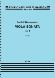 ヴィオラ・ソナタ・No.1（スンレイフ・ラスムッセン）（ヴィオラ）【Viola Sonata No.1】