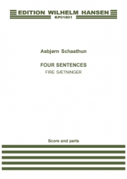 4つの小品（アスビョルン・ショートフン）（木管三重奏）【Fire Saetninger (Four Sentences)】