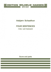4つの小品（アスビョルン・ショートフン）（木管三重奏）【Fire Saetninger (Four Sentences)】