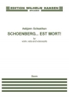 Schoenberg...est mort!（アスビョルン・ショートフン）（弦楽三重奏）