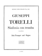 シンフォニア （ジュゼッペ・トレッリ）（トランペット+オルガン）【Sinfonia Con Tromba】
