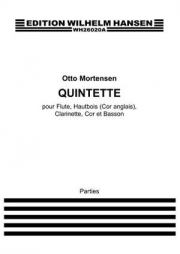 五重奏曲（オットー・モッテンセン）（木管五重奏）【Quintette】